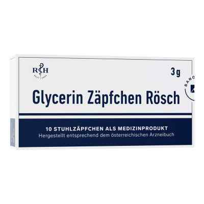 Glycerin Zäpfchen Rösch 3 g gegen Verstopfung