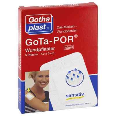 Gota-por Wundpflaster 5x7,2 cm steril
