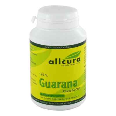 Guarana Kautabletten 120 stk von allcura Naturheilmittel GmbH PZN 04925752