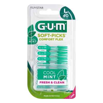 Gum Soft-picks Comfort Flex Mint Large 40 stk von Sunstar Deutschland GmbH PZN 18061841