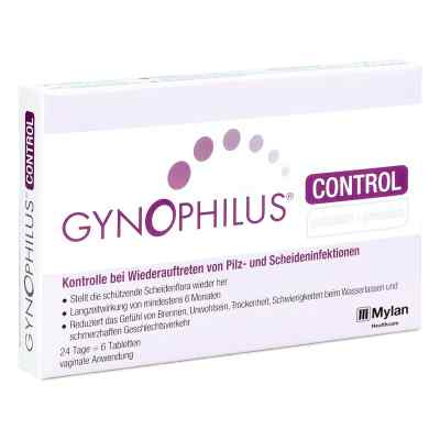 Gynophilus Control Vaginaltabletten 6 stk von Mylan Healthcare GmbH PZN 14190317
