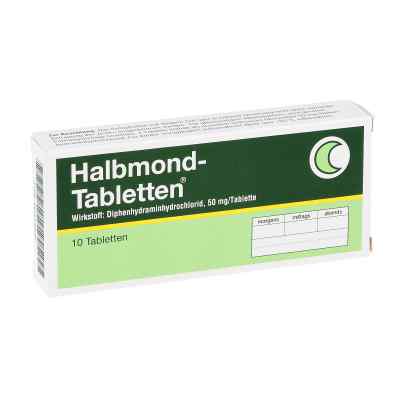 Halbmond-Tabletten 50mg 10 stk von CHEPLAPHARM Arzneimittel GmbH PZN 00444808
