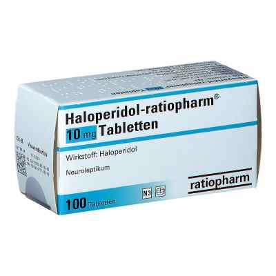 Haloperidol-ratiopharm 10 mg Tabletten 100 stk von ratiopharm GmbH PZN 04334146