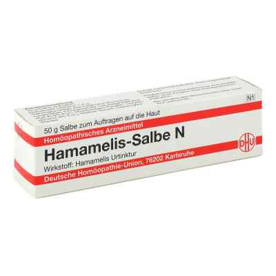 Hamamelis Salbe N 50 g von DHU-Arzneimittel GmbH & Co. KG PZN 01055285