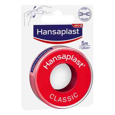 Hansaplast Fixierpflaster Classic 5mx1,25cm 1 stk von Beiersdorf AG PZN 04778067