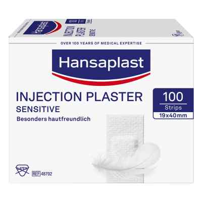 Hansaplast Sensitive Injektionspflaster 1,9x4 cm 100 stk von Beiersdorf AG PZN 13578249