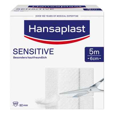 Hansaplast Sensitive Pflaster 6 cmx5 m Rolle 1 stk von Beiersdorf AG PZN 13576670