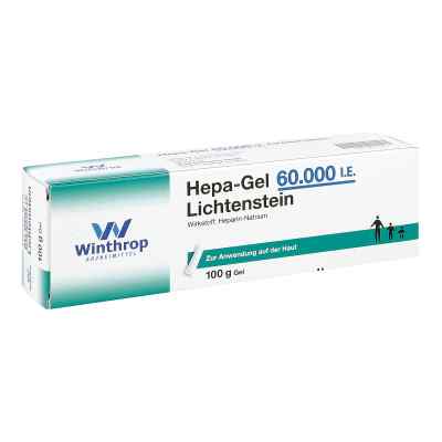 Hepa-Gel 60000 internationale Einheiten Lichtenstein 100 g von Zentiva Pharma GmbH PZN 04325443