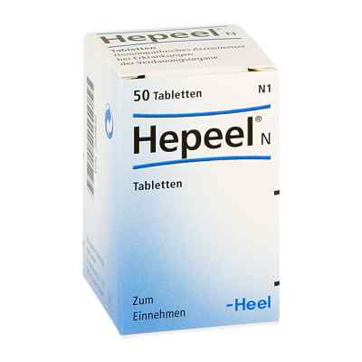 Hepeel N Tabletten 50 stk von Biologische Heilmittel Heel GmbH PZN 03649830