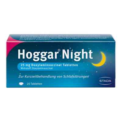 Hoggar Night 25 mg Doxylamin Schlaftabletten 20 stk von STADA GmbH PZN 04402066