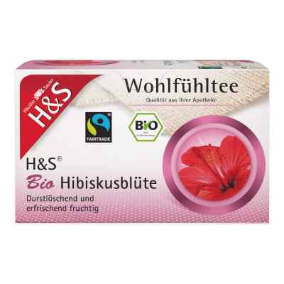 H&s Bio Hibiskusblüte Filterbeutel 20X1.75 g von H&S Tee - Gesellschaft mbH & Co. PZN 17442587
