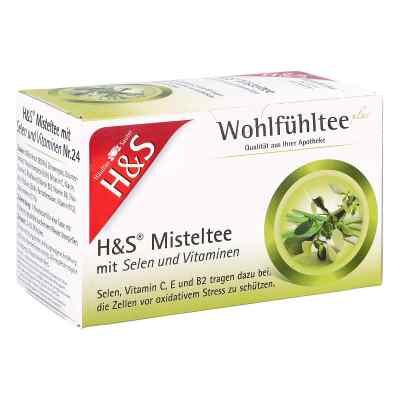 H&S Misteltee mit Selen und Vitaminen Filterbeutel 20X2 g von H&S Tee - Gesellschaft mbH & Co. PZN 17529928