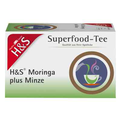H&s Moringa plus Minze Filterbeutel 20X2.3 g von H&S Tee - Gesellschaft mbH & Co. PZN 12672070