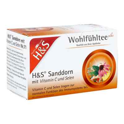 H&s Sanddorn M.vitamin C Und Selen Filterbeutel 20X2.5 g von H&S Tee - Gesellschaft mbH & Co. PZN 17454314