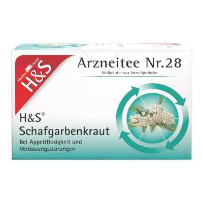 H&S Schafgarbenkraut 20X1.7 g von H&S Tee - Gesellschaft mbH & Co. PZN 02286070