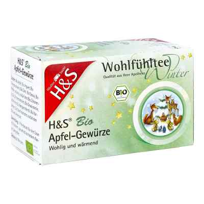 H&s Wintertee Bio Apfel-gewürze Filterbeutel 20X2.0 g von H&S Tee - Gesellschaft mbH & Co. PZN 18047338