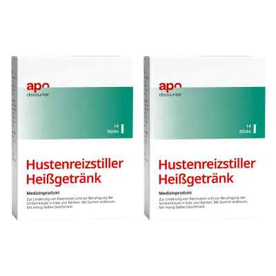 Hustenreizstiller Heißgetränk von apodiscounter 2x14x5 g von Sunlife GmbH Produktions- und Ve PZN 08102528