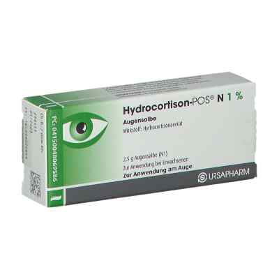Hydrocortison Pos N 1% Augensalbe 2.5 g von URSAPHARM Arzneimittel GmbH PZN 04806958