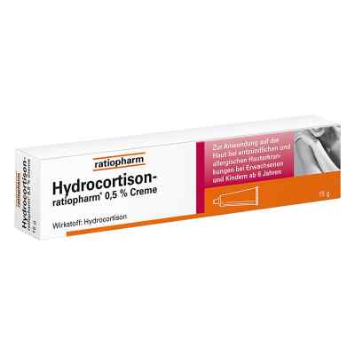 Hydrocortison ratiopharm 0,5%, Creme 15 g von ratiopharm GmbH PZN 09703298