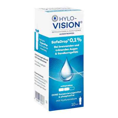 Hylo-vision Safedrop 0,1% Augentropfen 10 ml von OmniVision GmbH PZN 05730217