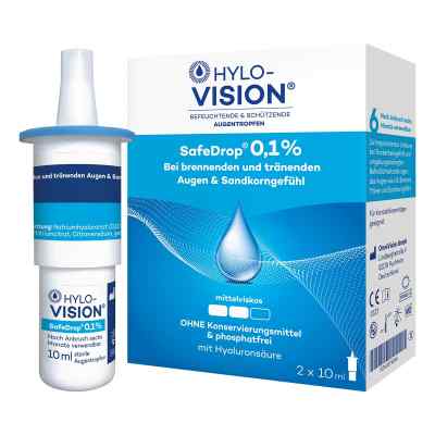 Hylo-Vision Safedrop 0,1% Augentropfen