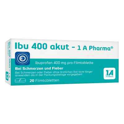 Ibu 400 akut-1A Pharma 20 stk von 1 A Pharma GmbH PZN 02013219
