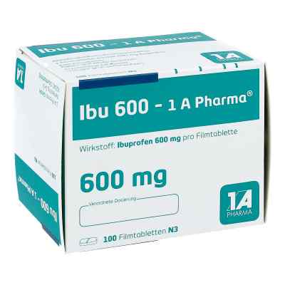 Ibu 600-1A Pharma 100 stk von 1 A Pharma GmbH PZN 08533836