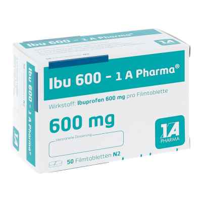 Ibu 600-1A Pharma 50 stk von 1 A Pharma GmbH PZN 08533813
