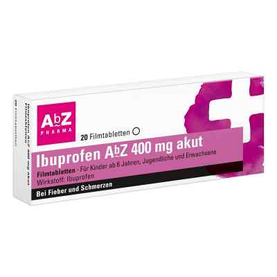 Ibuprofen AbZ 400 mg akut 20 stk von AbZ Pharma GmbH PZN 11722825