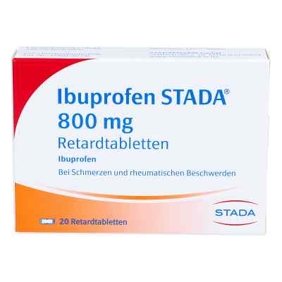Ibuprofen STADA 800 20 stk von STADAPHARM GmbH PZN 03716667