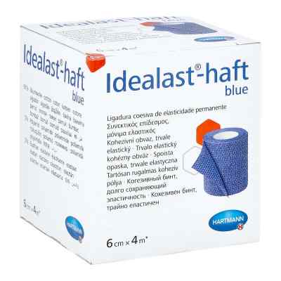 Idealast-haft color Binde 6 cmx4 m blau 1 stk von PAUL HARTMANN AG PZN 10109382