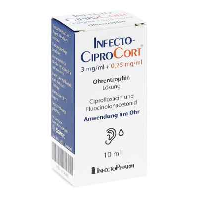 Infectociprocort 3mg/ml+0,25mg/ml Ohrentropfen 10 ml von INFECTOPHARM Arzn.u.Consilium Gm PZN 10126280