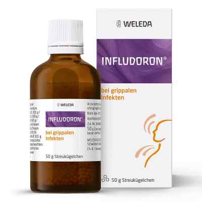 Infludoron Streukügelchen bei Erkältung und grippalen Infekten 50 g von WELEDA AG PZN 09647430
