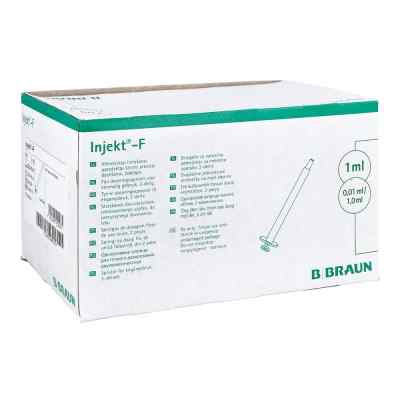 Injekt F Feindosierungsspritze 1 ml 100X1 ml von B. Braun Melsungen AG PZN 00896456