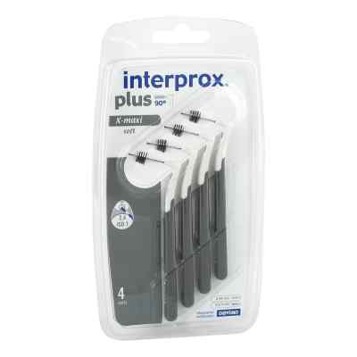 Interprox plus x-maxi grau Interdentalbürste 4 stk von DENTAID GmbH PZN 08880880