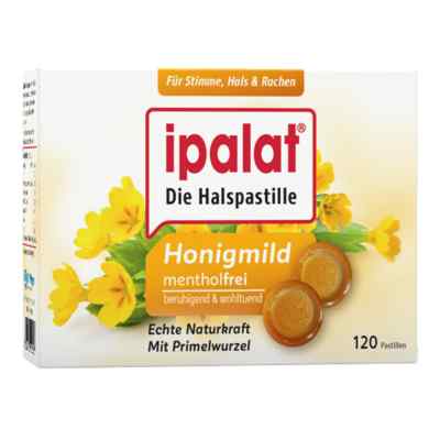 Ipalat Halspastillen honigmild ohne Menthol zuckerfrei 120 stk von Dr. Pfleger Arzneimittel GmbH PZN 16395868