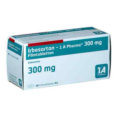 Irbesartan-1A Pharma 300mg 98 stk von 1 A Pharma GmbH PZN 09607258