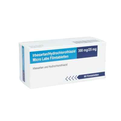 Irbesartan/Hydrochlorothiazid Micro Labs 300mg/25mg 98 stk von Micro Labs GmbH PZN 12738840
