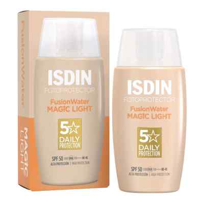 ISDIN Fotoprotector Fusion Water Color Light LSF 50 50 ml von ISDIN GmbH PZN 17618388