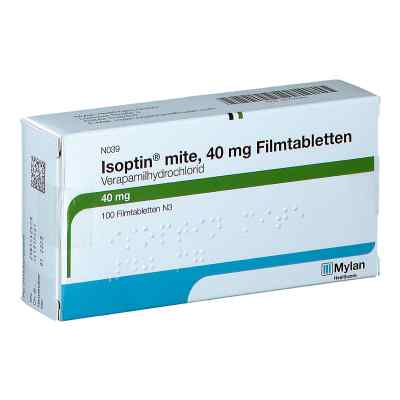 Isoptin mite 40mg 100 stk von Viatris Healthcare GmbH PZN 02709464