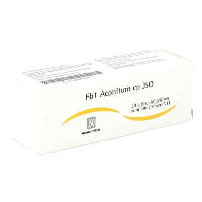 Jso Jkh Fiebermittel Fb 1 Aconitum cp Globuli 20 g von ISO-Arzneimittel GmbH & Co. KG PZN 04942503
