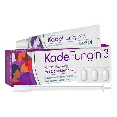 KadeFungin 3 Kombi-Packung bei Scheidenpilz 1 stk von DR. KADE Pharmazeutische Fabrik GmbH PZN 03766139