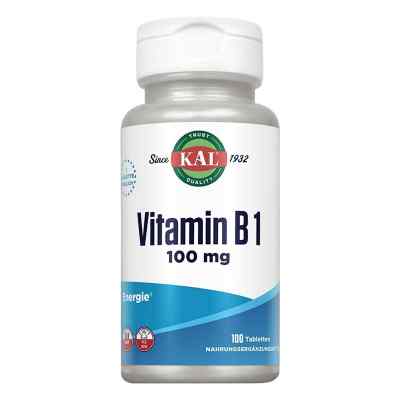 KAL Vitamin B1 Thiamin 100 mg Tabletten 100 stk von Supplementa GmbH PZN 13895079