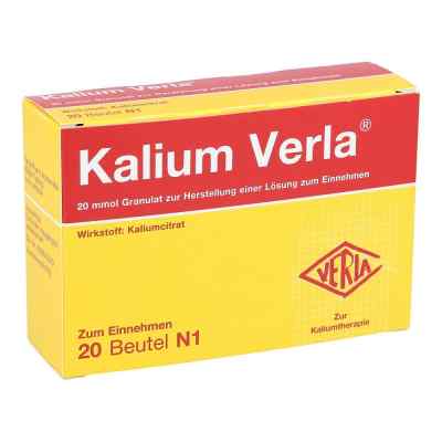 Kalium Verla Granulat Beutel 20 stk von Verla-Pharm Arzneimittel GmbH &  PZN 07712867