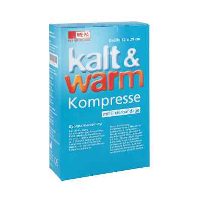 Kalt-warm Kompresse 12x29cm mit Fixierband 1 stk von WEPA Apothekenbedarf GmbH & Co K PZN 01821242