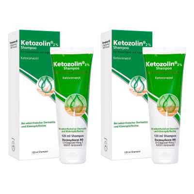Ketozolin 2% Shampoo 2x120 ml von DERMAPHARM AG PZN 08102248