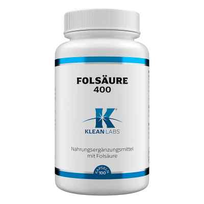 Klean Labs Folsäure 400 mcg Kapseln