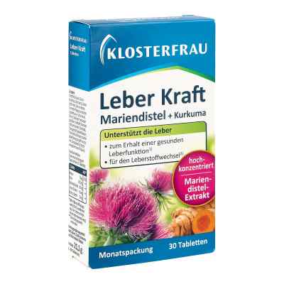 Klosterfrau Leber Kraft Tabletten 30 stk von MCM KLOSTERFRAU Vertr. GmbH PZN 14819442