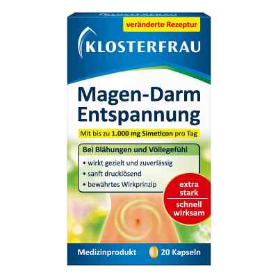 Klosterfrau Magen-Darm Entspannung Kapseln 20 stk von MCM KLOSTERFRAU Vertr. GmbH PZN 10917219