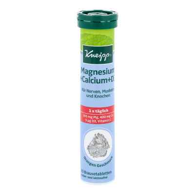 Kneipp Magnesium + Calcium Brausetabletten 20 stk von Kneipp GmbH PZN 07243987